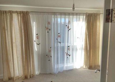 Double Curtain Pole Fitted in Reading